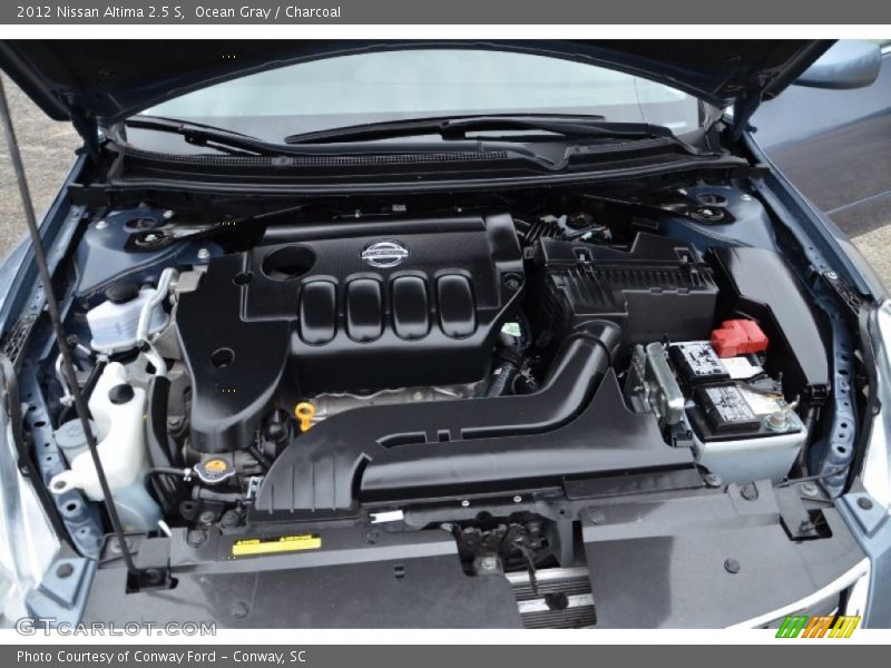 Ocean Gray / Charcoal 2012 Nissan Altima 2.5 S