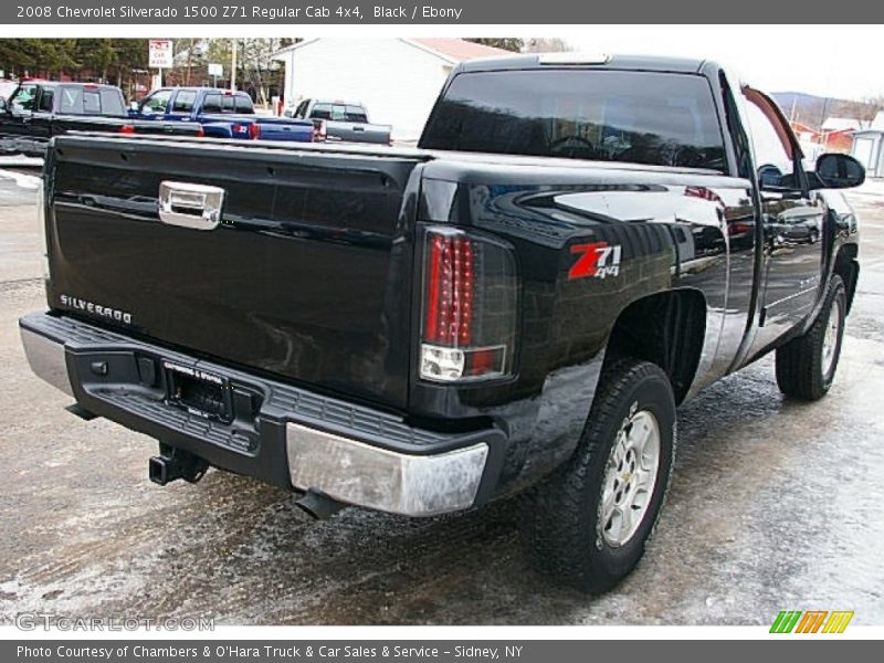  2008 Silverado 1500 Z71 Regular Cab 4x4 Black