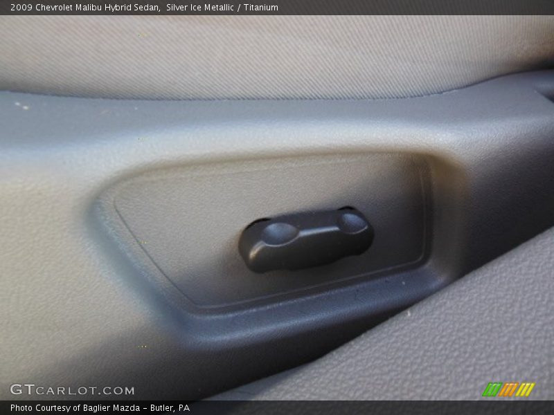 Silver Ice Metallic / Titanium 2009 Chevrolet Malibu Hybrid Sedan