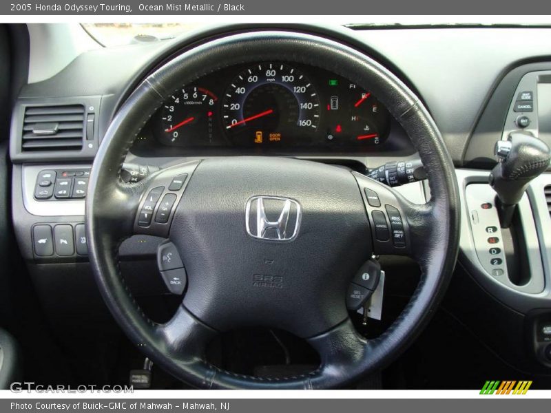 Ocean Mist Metallic / Black 2005 Honda Odyssey Touring
