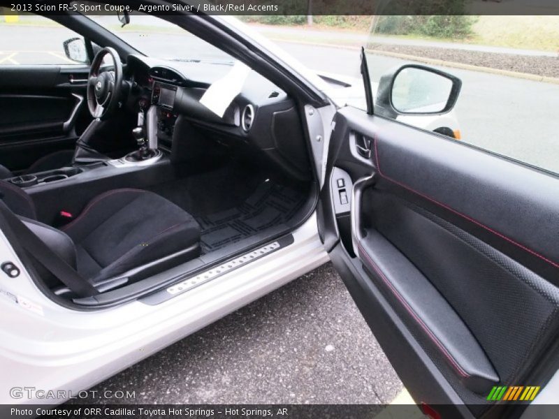 Argento Silver / Black/Red Accents 2013 Scion FR-S Sport Coupe