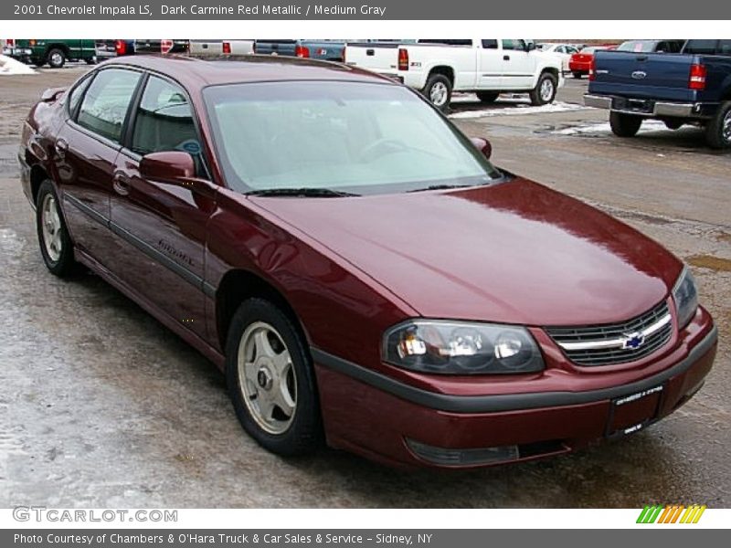 Front 3/4 View of 2001 Impala LS