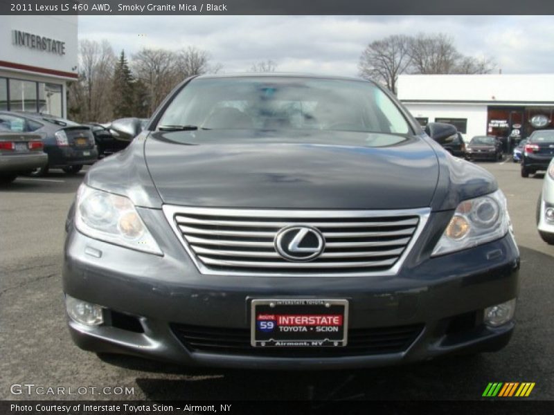 Smoky Granite Mica / Black 2011 Lexus LS 460 AWD
