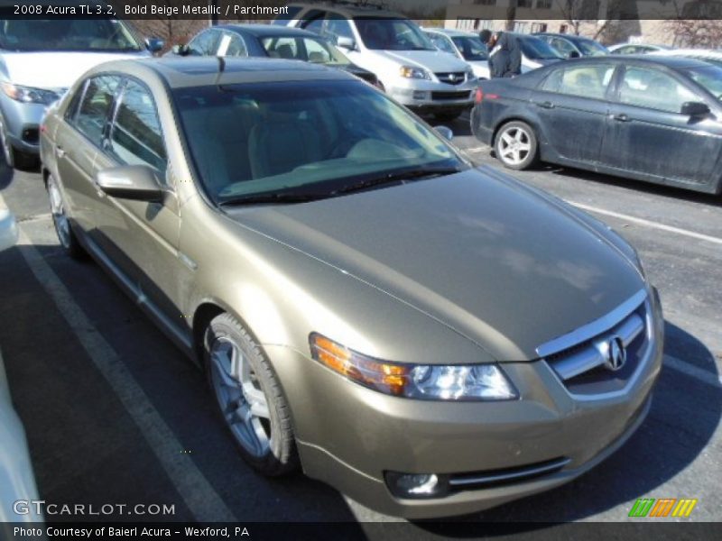 Bold Beige Metallic / Parchment 2008 Acura TL 3.2