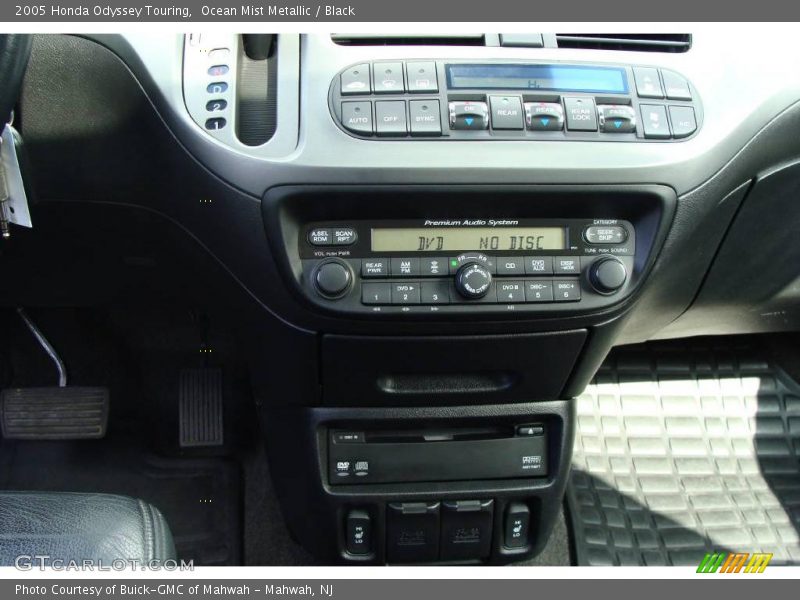 Ocean Mist Metallic / Black 2005 Honda Odyssey Touring