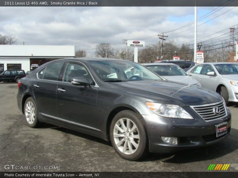 Smoky Granite Mica / Black 2011 Lexus LS 460 AWD