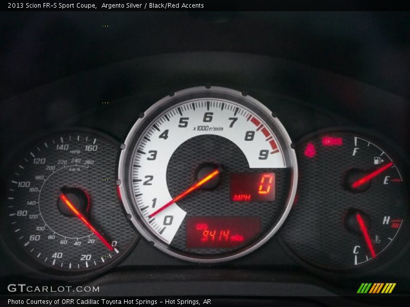  2013 FR-S Sport Coupe Sport Coupe Gauges