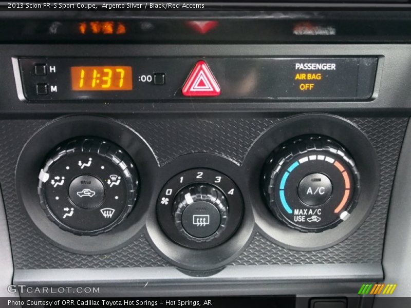 Controls of 2013 FR-S Sport Coupe