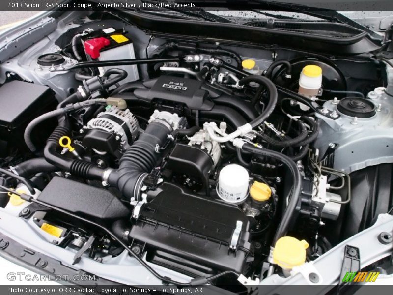  2013 FR-S Sport Coupe Engine - 2.0 Liter DOHC 16-Valve VVT D-4S Flat 4 Cylinder
