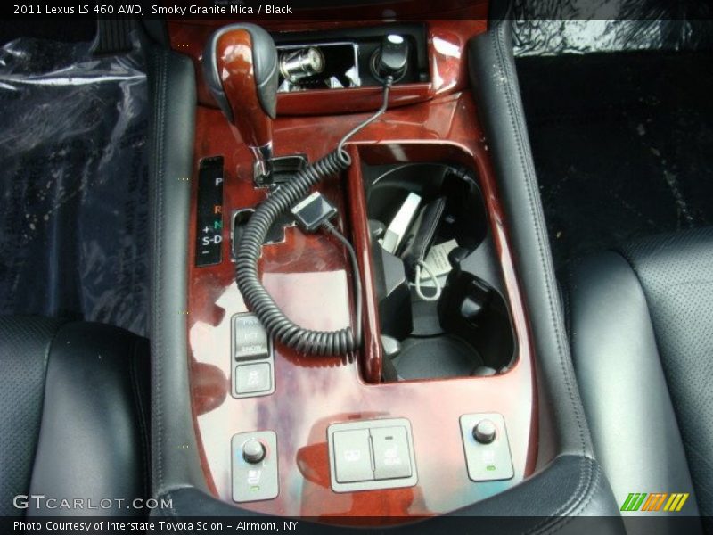 Smoky Granite Mica / Black 2011 Lexus LS 460 AWD
