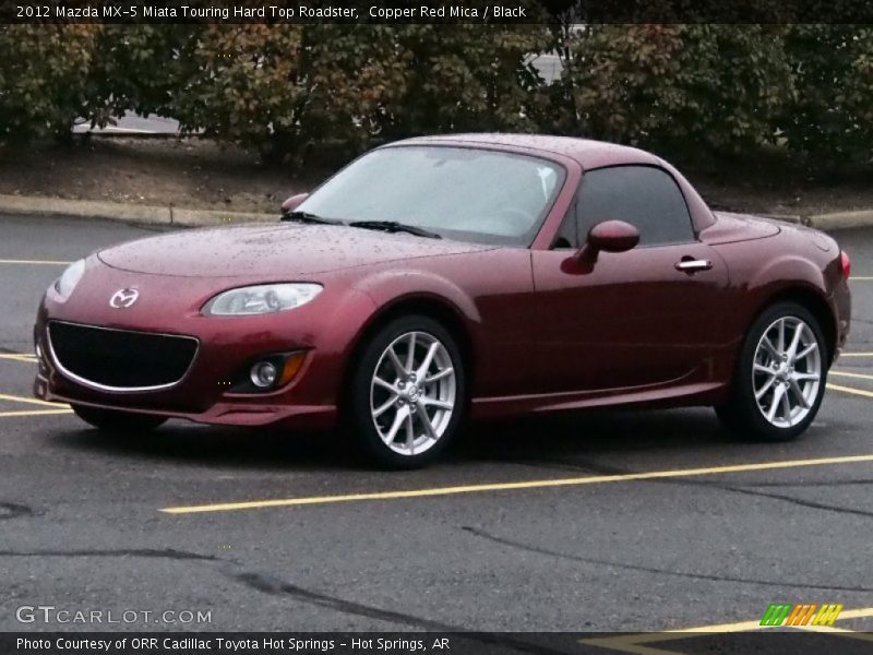 Front 3/4 View of 2012 MX-5 Miata Touring Hard Top Roadster