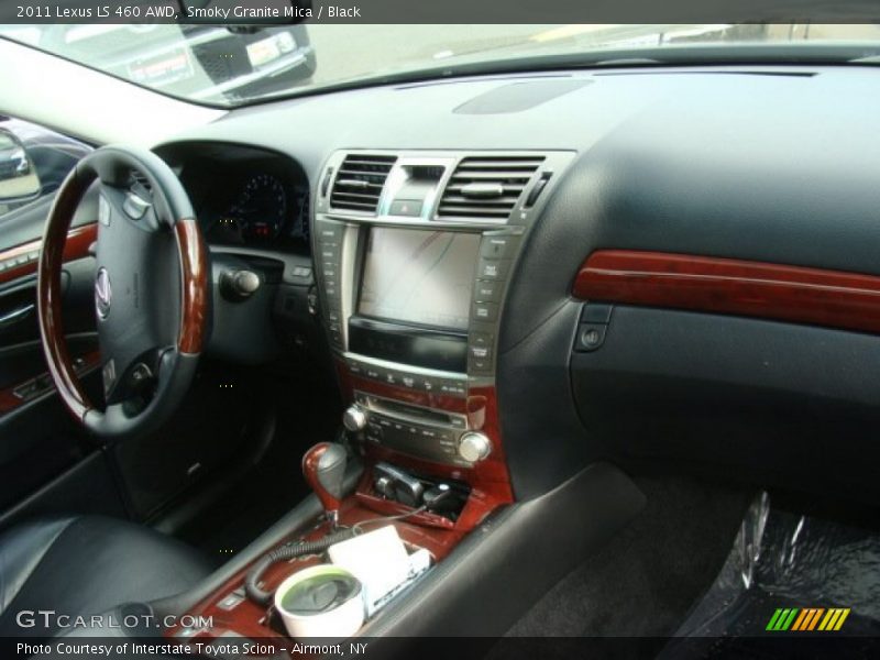 Smoky Granite Mica / Black 2011 Lexus LS 460 AWD
