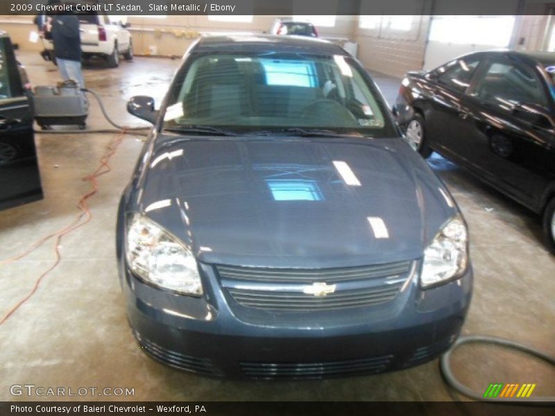 Slate Metallic / Ebony 2009 Chevrolet Cobalt LT Sedan