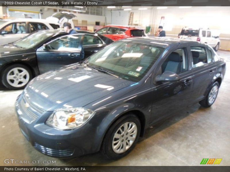 Slate Metallic / Ebony 2009 Chevrolet Cobalt LT Sedan