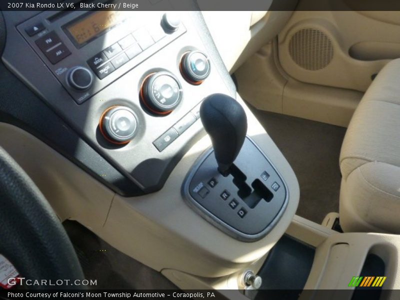 Black Cherry / Beige 2007 Kia Rondo LX V6