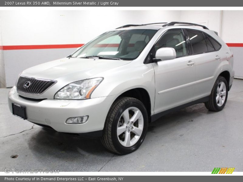 Millennium Silver Metallic / Light Gray 2007 Lexus RX 350 AWD