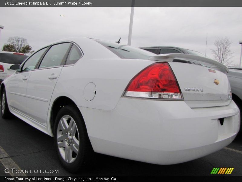 Summit White / Ebony 2011 Chevrolet Impala LT