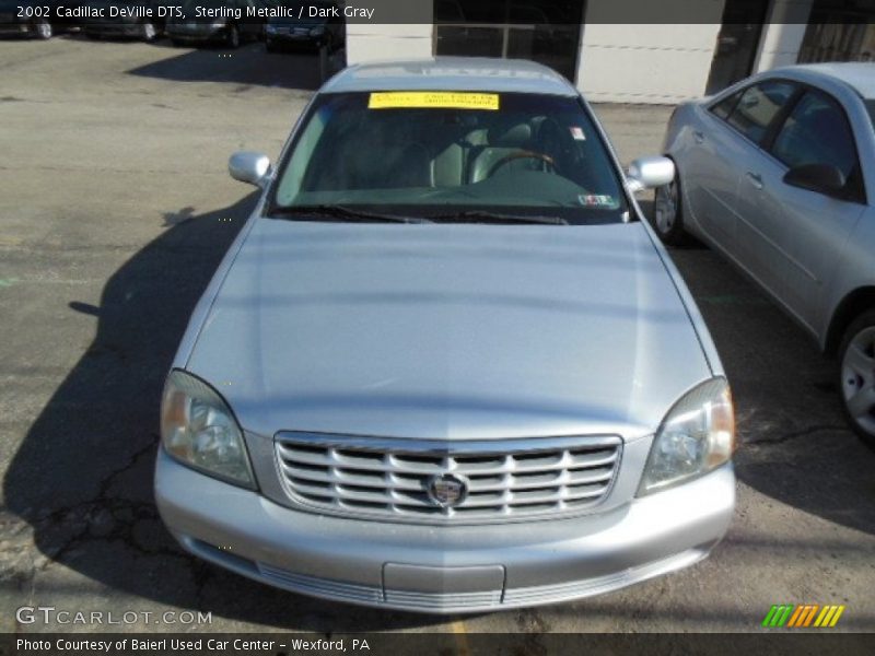 Sterling Metallic / Dark Gray 2002 Cadillac DeVille DTS