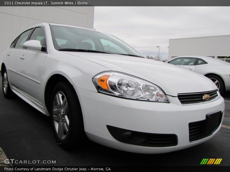 Summit White / Ebony 2011 Chevrolet Impala LT