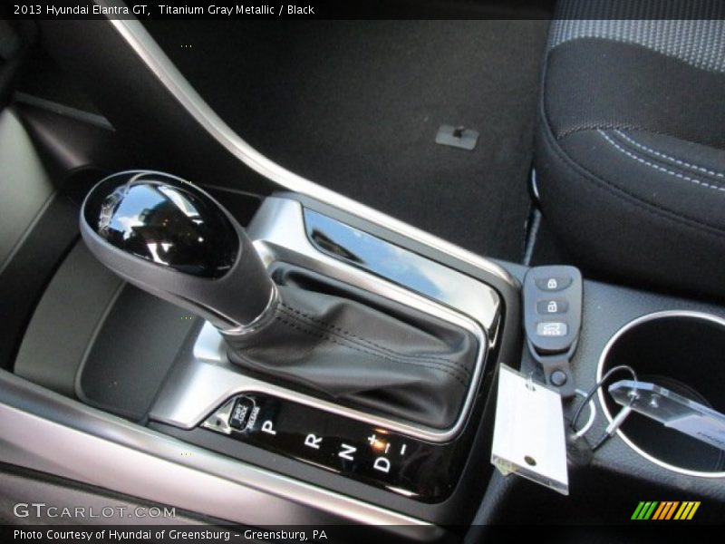 Titanium Gray Metallic / Black 2013 Hyundai Elantra GT