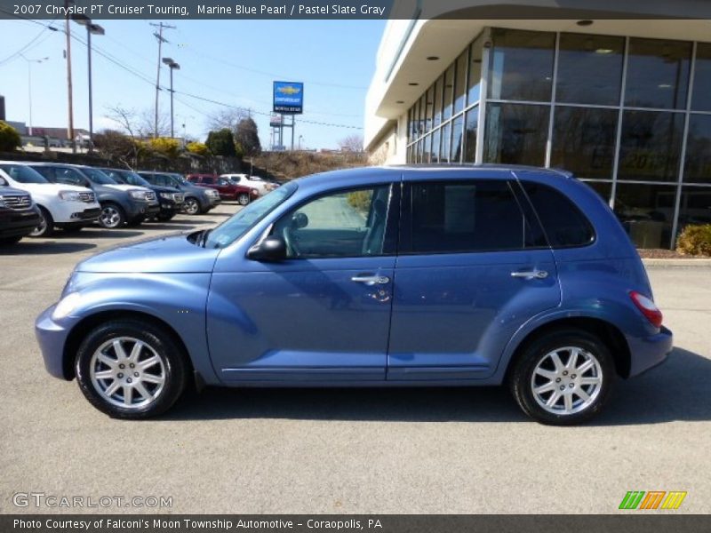 Marine Blue Pearl / Pastel Slate Gray 2007 Chrysler PT Cruiser Touring