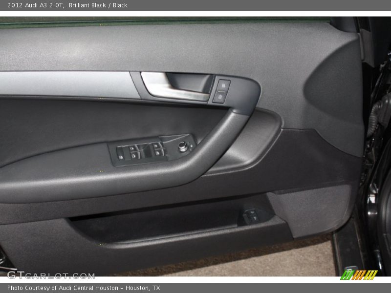 Brilliant Black / Black 2012 Audi A3 2.0T