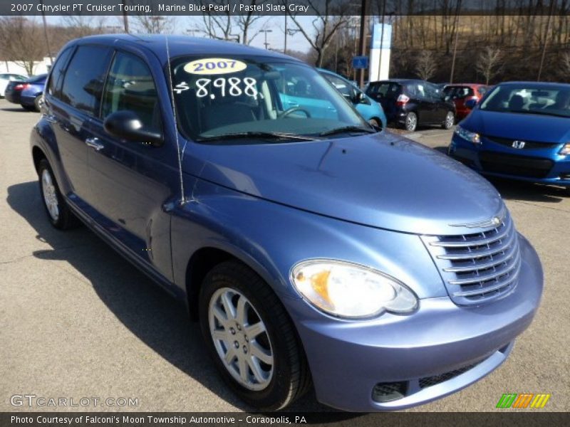 Marine Blue Pearl / Pastel Slate Gray 2007 Chrysler PT Cruiser Touring