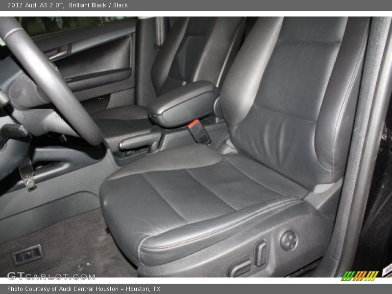 Brilliant Black / Black 2012 Audi A3 2.0T