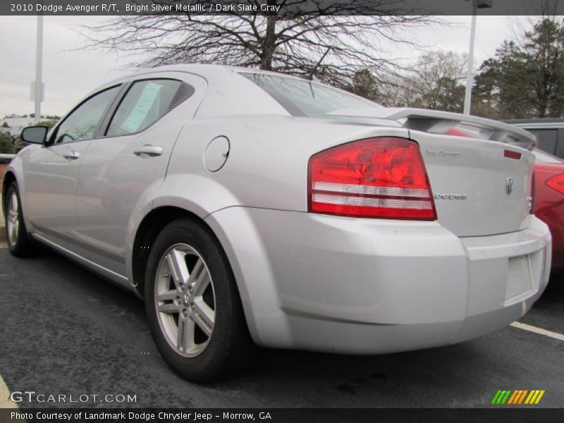 Bright Silver Metallic / Dark Slate Gray 2010 Dodge Avenger R/T