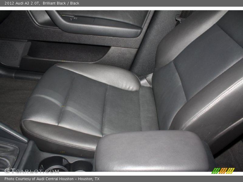 Brilliant Black / Black 2012 Audi A3 2.0T