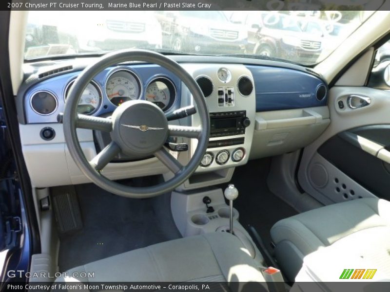 Marine Blue Pearl / Pastel Slate Gray 2007 Chrysler PT Cruiser Touring