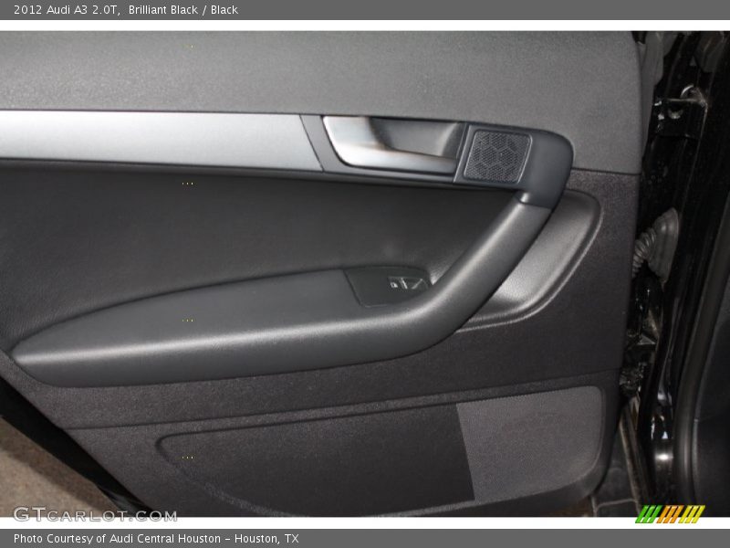 Brilliant Black / Black 2012 Audi A3 2.0T