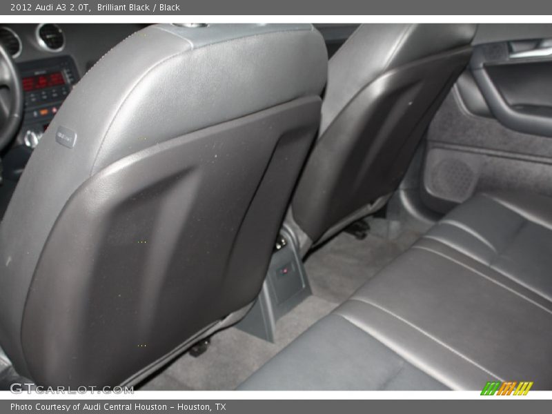 Brilliant Black / Black 2012 Audi A3 2.0T
