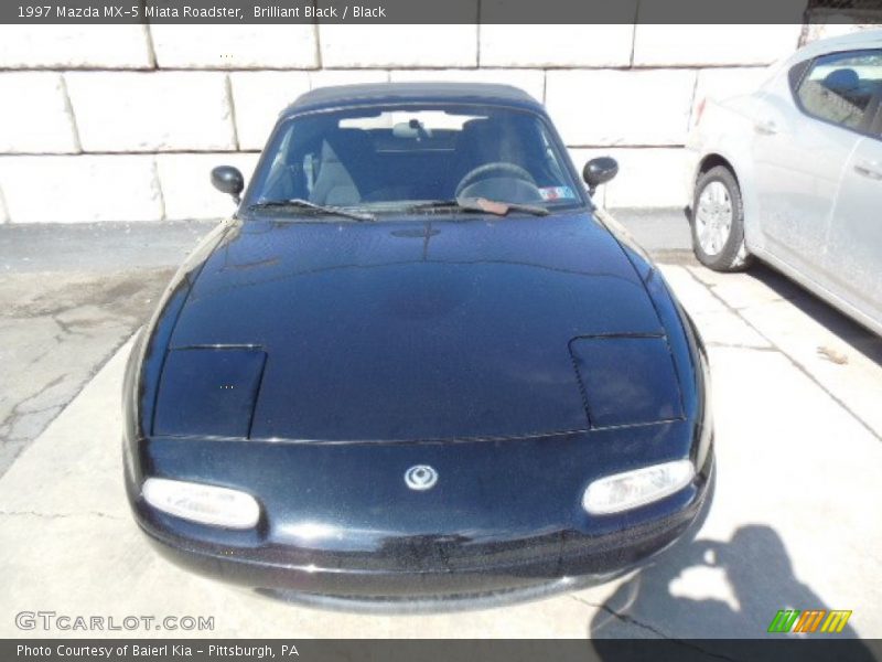 Brilliant Black / Black 1997 Mazda MX-5 Miata Roadster
