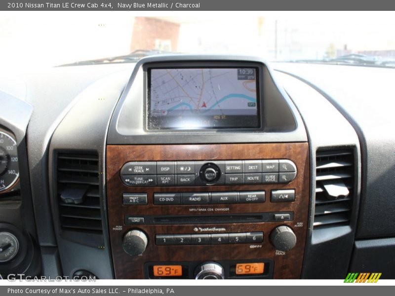 Navigation of 2010 Titan LE Crew Cab 4x4