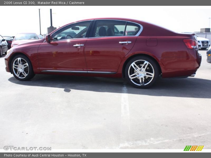 Matador Red Mica / Cashmere 2006 Lexus GS 300