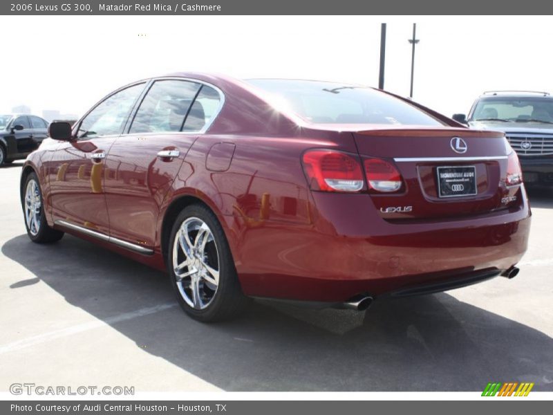 Matador Red Mica / Cashmere 2006 Lexus GS 300