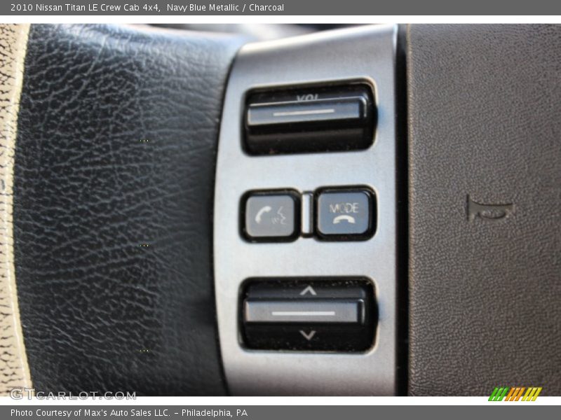 Controls of 2010 Titan LE Crew Cab 4x4