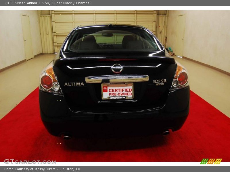 Super Black / Charcoal 2012 Nissan Altima 3.5 SR