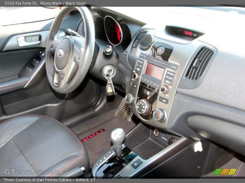 Ebony Black / Black Sport 2010 Kia Forte SX