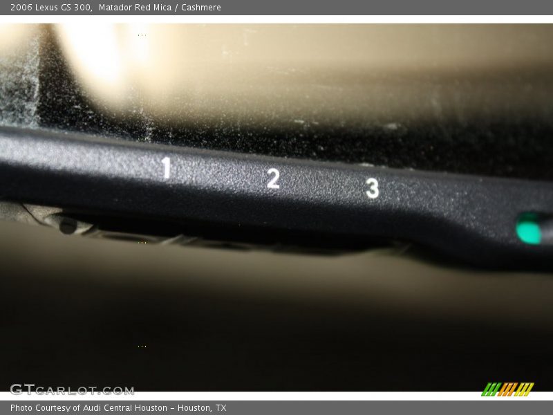 Matador Red Mica / Cashmere 2006 Lexus GS 300