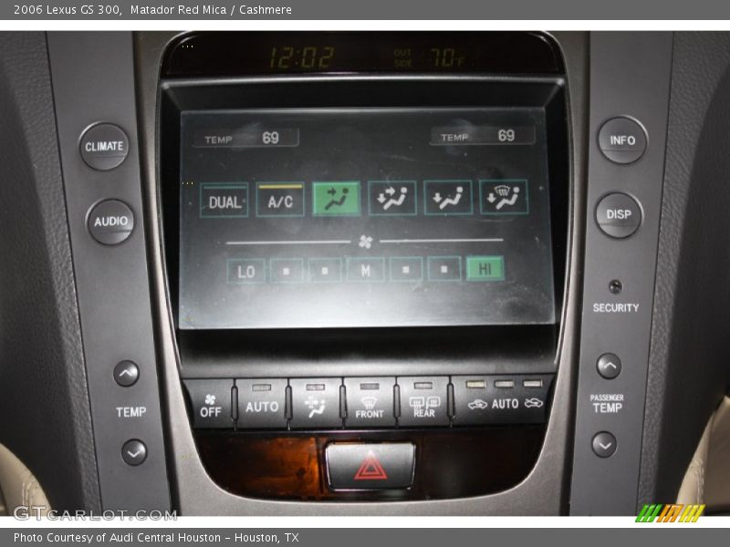 Matador Red Mica / Cashmere 2006 Lexus GS 300