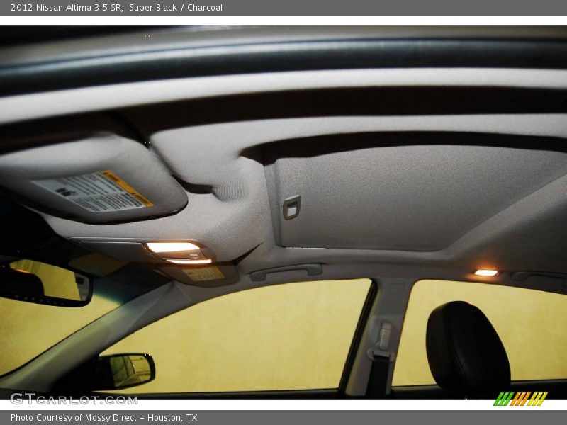 Super Black / Charcoal 2012 Nissan Altima 3.5 SR