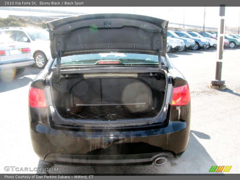 Ebony Black / Black Sport 2010 Kia Forte SX