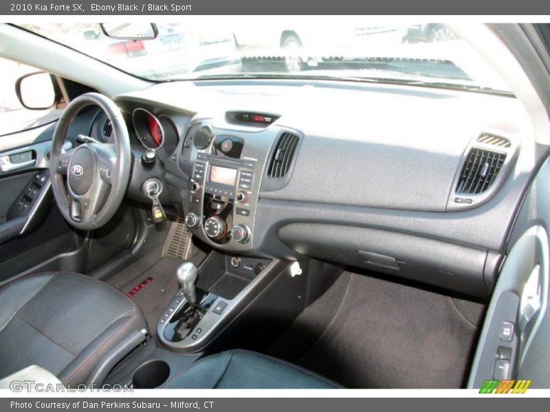 Ebony Black / Black Sport 2010 Kia Forte SX
