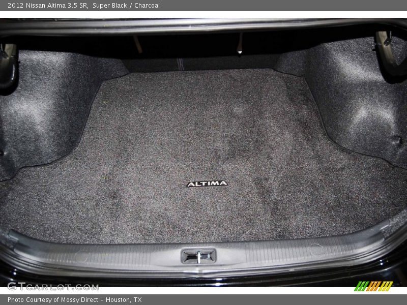 Super Black / Charcoal 2012 Nissan Altima 3.5 SR