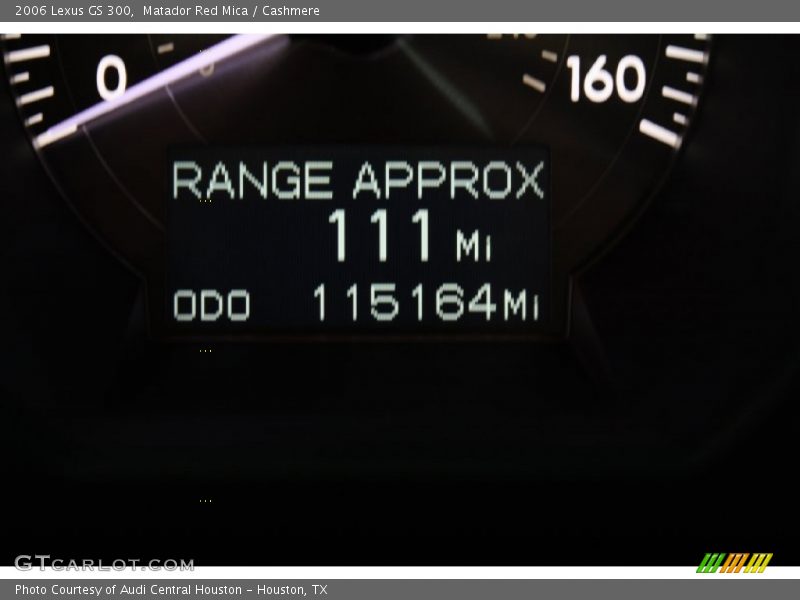 Matador Red Mica / Cashmere 2006 Lexus GS 300