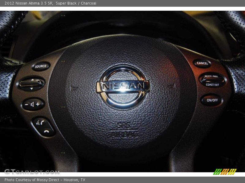 Super Black / Charcoal 2012 Nissan Altima 3.5 SR