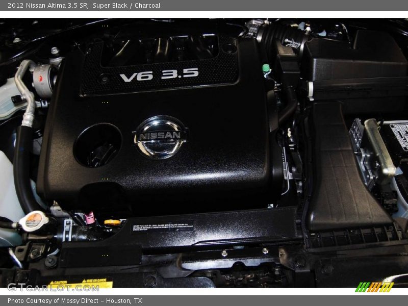 Super Black / Charcoal 2012 Nissan Altima 3.5 SR