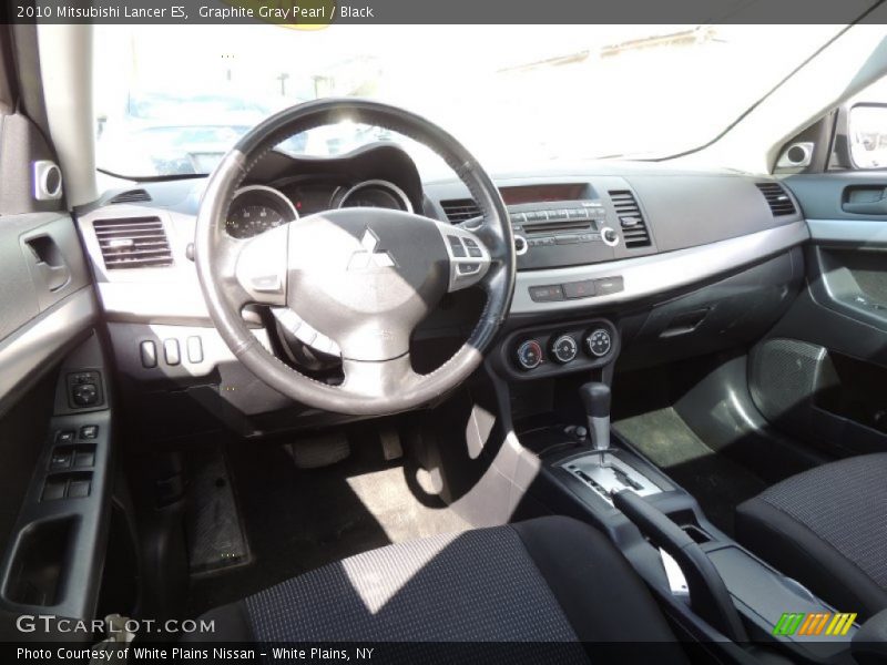Black Interior - 2010 Lancer ES 